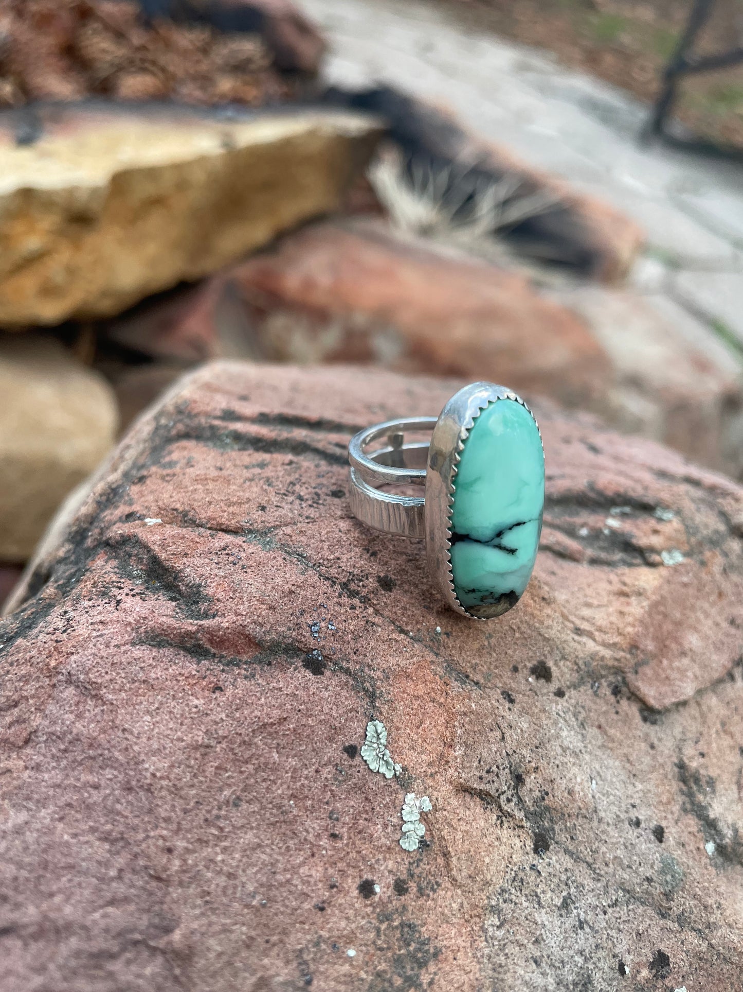 Desert Bloom Variscite | Size 6.5