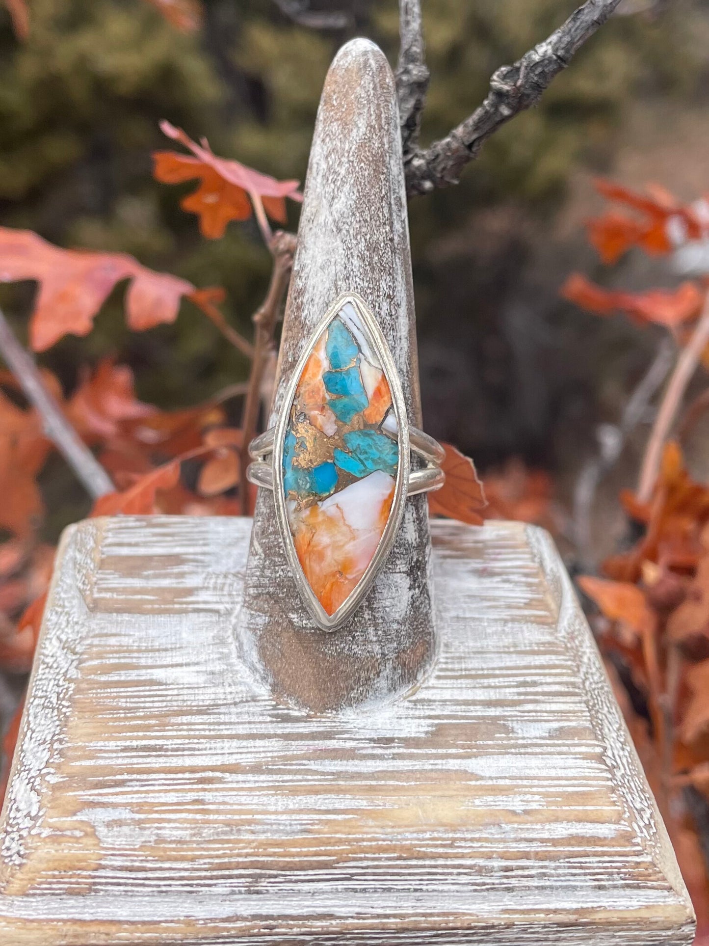 Moab Mohave Turquoise Ring | Size 9